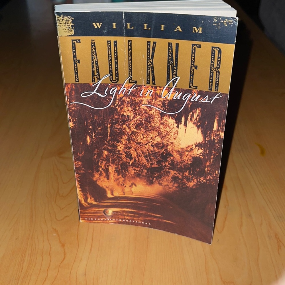 Light In August  A Novel By William Faulkner